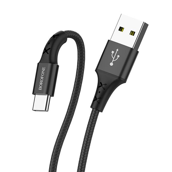 کابل تبدیل USB به USB-C بروفون مدل BX20  طول 1 متر